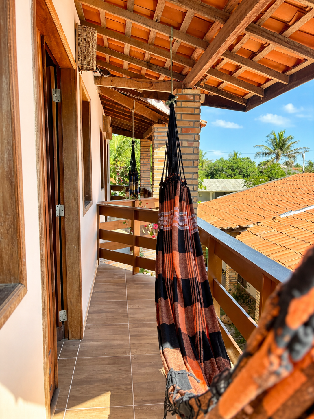 Varanda superior do Quarto Duplex Confort